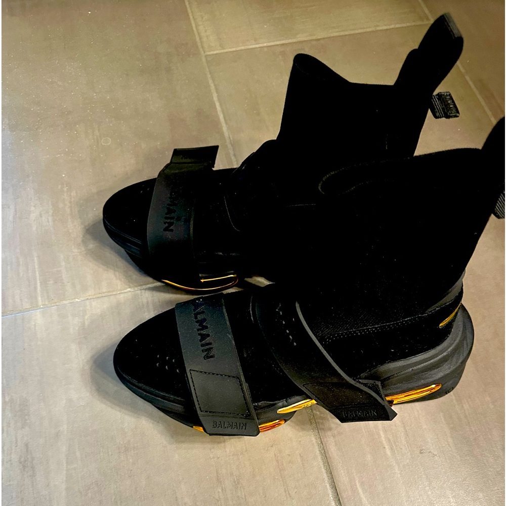 Balmain High Top Sneakers
